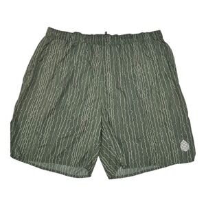 Stio Men's XL 7" Running Shorts‎ Blue Lightweight Athletic Lined Drawstring